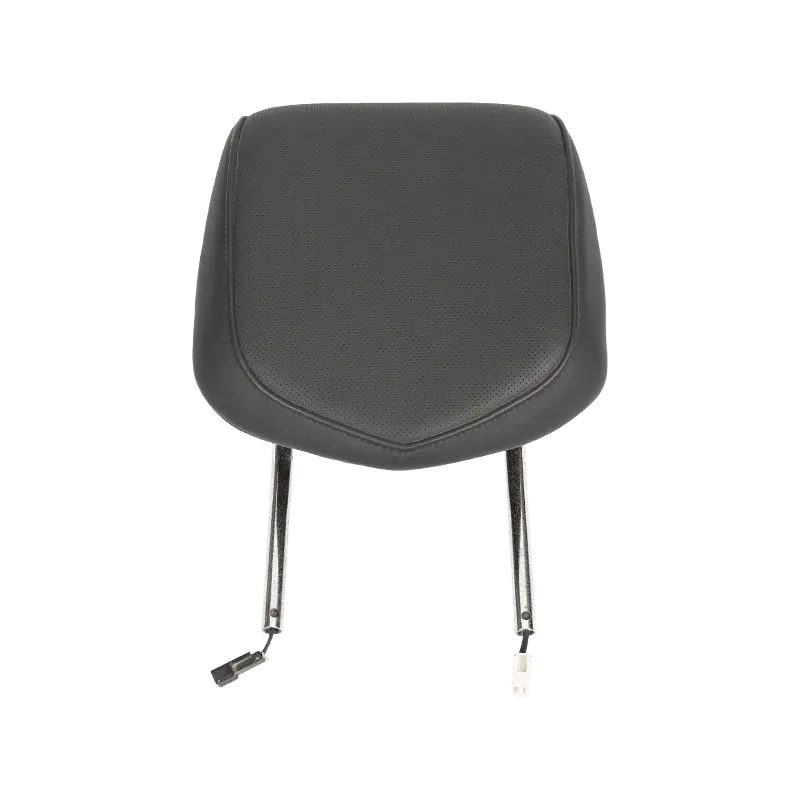 Ensemble d'appui-tête de siège arrière pliable contrôlé par câble automobile