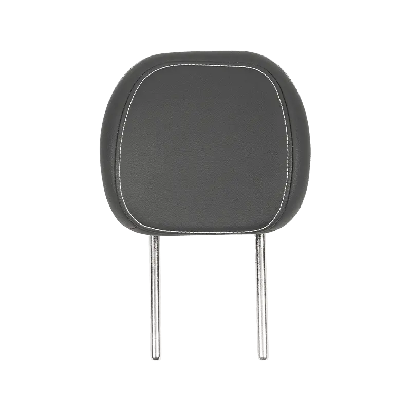 Siège avant universel pour automobile, ensemble d'appui-tête rectangulaire arrondi en cuir